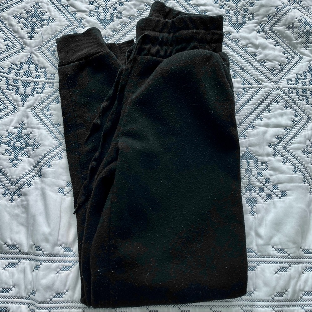 Black Jogger Sweatpants